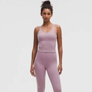 Lululemon Glow Up Tank Top *Medium Support, B/C Cup Lavender Lux Purple Sz 12